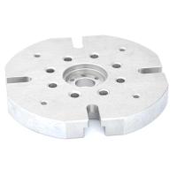 Buy cheap Cast Iron CNC Turning Service Iron Chuck Body Short Cylindrical Center Mounting product