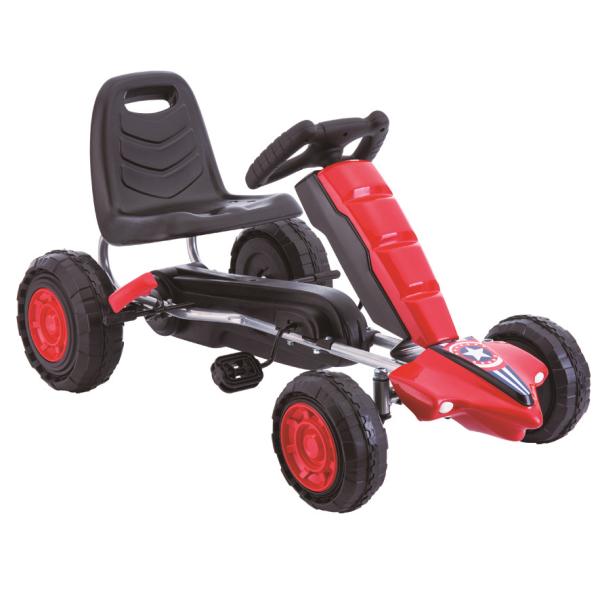 Children's Pedal Karting Toy Ride On Car for Kids Adjustable Seats Product Size