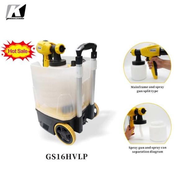 Buy cheap 1200ml/Min Electric HVLP Painting Sprayer Gun 800ml Cup Volume Practical from wholesalers