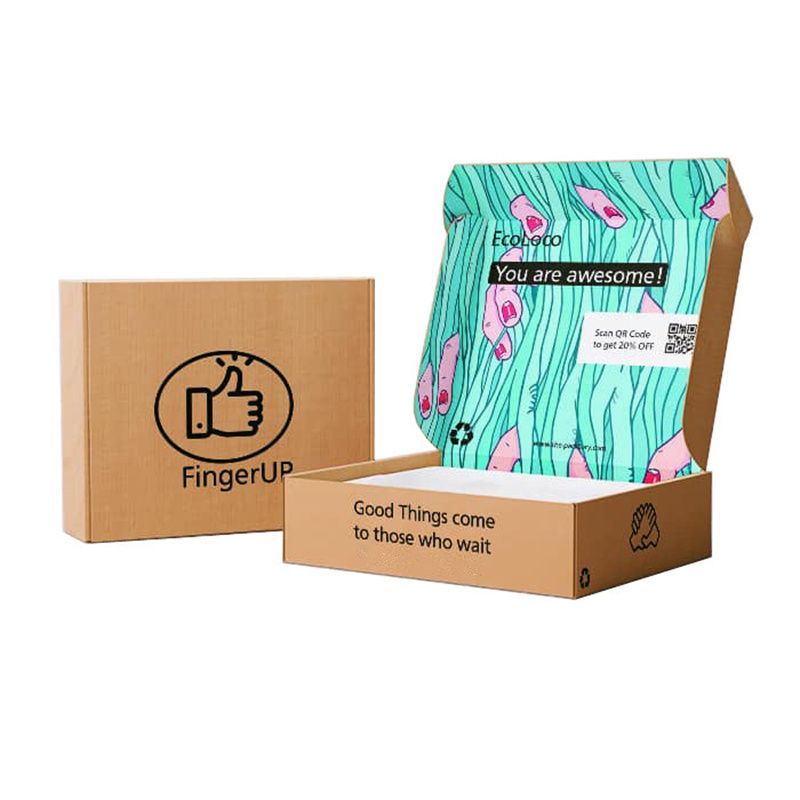 High Quality Custom Logo Printed Cardboard Corrugated Flute Paper Fold Packaging Packing Display Gift Box for Dress Shirt Electronic Cosmetic Wine Fruit Food