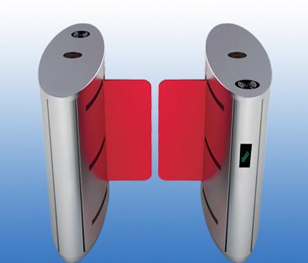 Buy cheap High Security Speed Gate Turnstile 304 Stainless Steel Fast Lane Red Flap from wholesalers