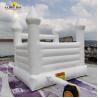 Buy cheap Wedding Inflatable Bouncy Castle Bed Jumper 13X13 White Bounce House from wholesalers