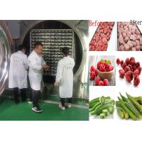 Buy cheap 100 Kg/Batch Food Freeze Drying Machine Air Cooling Electric Heating product