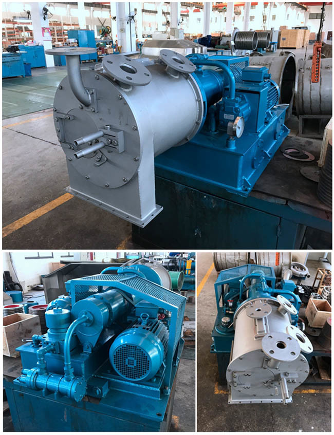 Large Capacity Chemical Centrifuge Continuous Pusher Centrifuge For Sodium Chlorate Dewatering