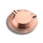 Zinc Alloy Enamel Vintage Portable Ashtray Laser Engraving Logo Purse Ashtray