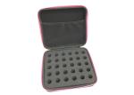 Durable EVA Carrying Case / Essential Oil Case Printing Logo For 30 Bottles