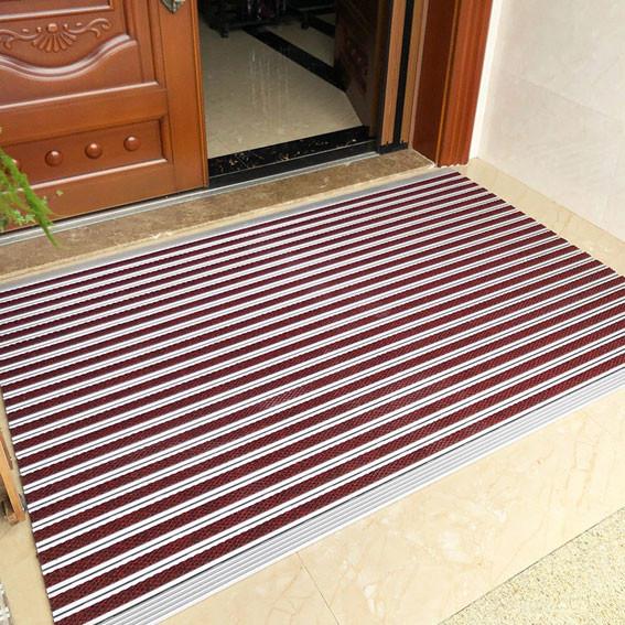 Buy cheap 850*750mm Aluminum Entrance Mats Polypropylene Residential Walk Off Mats from wholesalers