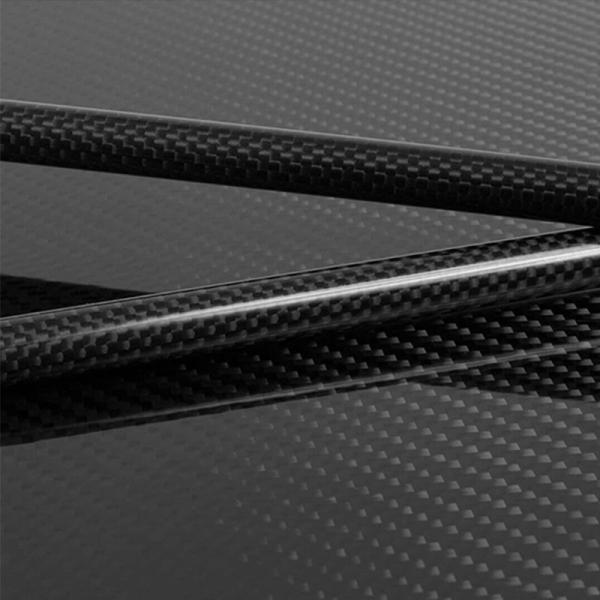 Buy cheap 100% Customized Glossy Matte 3K Weave Carbon Fiber Round Tube from wholesalers