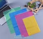 Supplies Clear Printed 100% Airtight Hermetic Sealed k Slider Zipper Poly Bags,