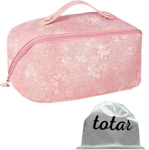 Buy cheap Travel Toiletry Makeup Bag For Women PU Leather Organizer Waterproof Case from wholesalers