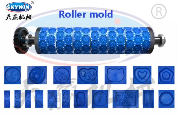 Buy cheap Plastic And Copper Biscuit Roller Mould For Snack Food Factory from wholesalers