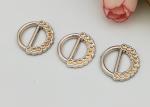 Buy cheap Round Fashion Simple Style Resistant Ladies Shoe Buckles Replacement Customized from wholesalers