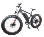 Geared Electric Fat Bike 48v 750w With Sinewave System , High Speed 35-40km/h