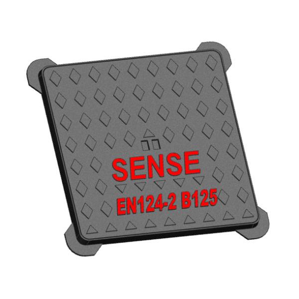 Buy cheap Manhole Cover B125 Ductile Iron Manhole Cover EN GJS500-7 Ｕsed of Pavements from wholesalers