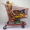 Buy cheap 240L General store High Capacity Asian Type Steel Metal Shopping Trolley from wholesalers