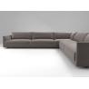 Buy cheap L Shaped customized simple large and small size Italian Dining room sofa from wholesalers