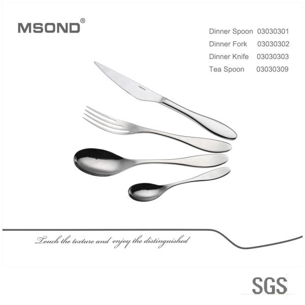 Buy cheap Non Redundant Exquisite SGS Stainless Steel Rust Proof Flatware Sets from wholesalers