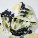 Vintage Men Blank Terry Tie Dye Unisex Plain Hoodies Crewneck Streetwear