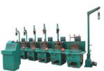 High / Low Carbon Steel Wire Drawing Machine / Straight Line Wire Drawing