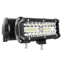 Buy cheap Truck ATV SUV Jeep Spot Flood Combo LED Light Bar / Three Row LED Light Bar product