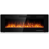 Buy cheap Wall Mounted Electric Fireplace 12 Flame Color Options and Remote Control product