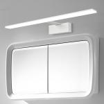 Nordic led bathroom lamp black&white mirror light acrylic cabinet wall lamp(WH