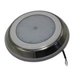 316 Stainless Steel RGB Pool Light 18W Resin Filled Flat Underwater Lighting