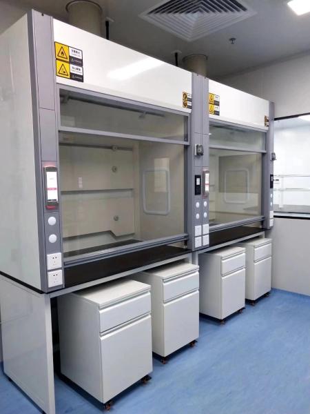 Buy cheap 1200m3/H Chemical Steel Bench Top Fume Hood For Cleanroom from wholesalers