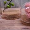 Buy cheap FSC OEM Decor Natural Cork Lids Glass Dome Cork Base Nontoxic from wholesalers