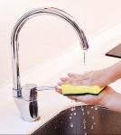 Heavy Duty Dish Washing Sponge With High Density Polyester Fiber Material