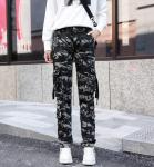 Wholesale Fashion Ripped Jeans Womens Denim Pants Side Pocket New Trouser Pant