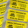 Buy cheap Custom Printing 3M Vinyl Label Sticker Synthetic Paper Die Cut Vinyl Sticker from wholesalers