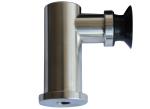 glass clamps standoff RS2804, material stainless steel, finishing satin, mirror