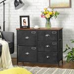 Chest of Drawers for Bedroom, Unique Design Storage Dresser, Dresser with Fabric