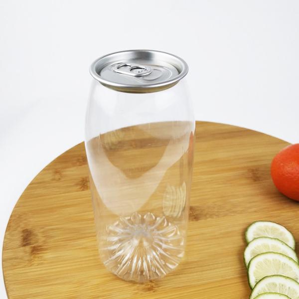 Buy cheap 650ml Clear Food Storage Cans With Snap Lids Reusable Beverage Containers from wholesalers