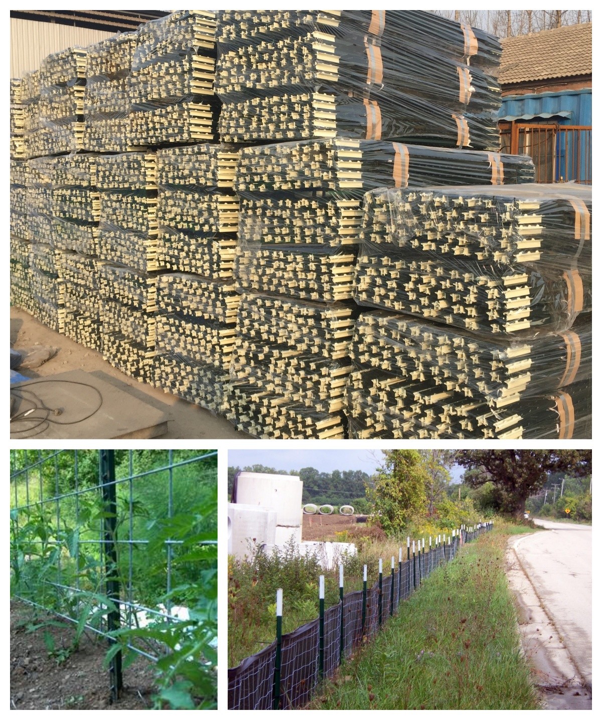 Galvanized T Posts 1.58kg-2.04kg/m Secure Livestock Fencing Solution