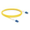 Buy cheap 1m (3ft) Duplex OS2 Single Mode LC UPC to LC UPC LSZH Fiber Optic Cable from wholesalers