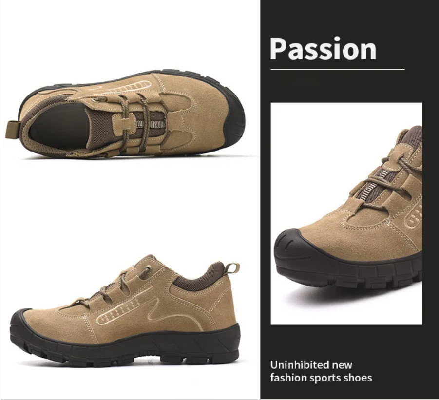 Breathable Comfort Shoes Steel Toe Safety Shoes Men'S Safety Shoes