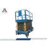 Buy cheap 500kg Capacity Mobile Scissor Lift Table with 12m Platform Height from wholesalers