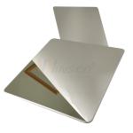 Ornamental Super Mirror Stainless Steel Sheet 201 304 316 Grade With Silver PVD