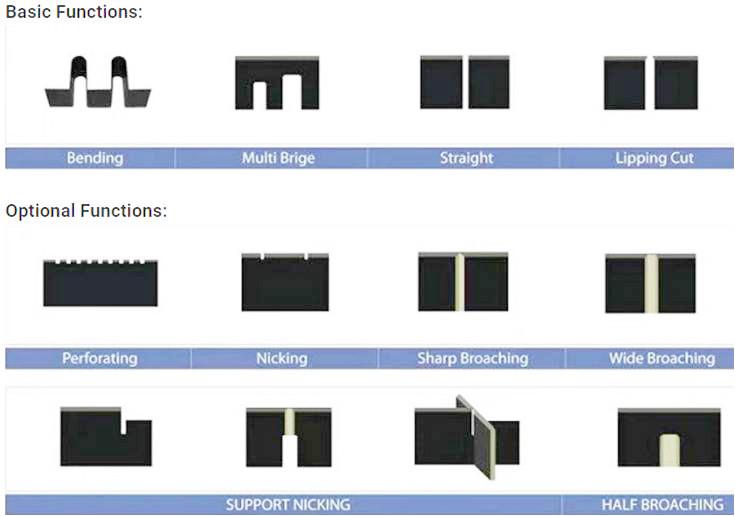 Fast Steel Rule Die Making Equipment , No Stop Feeding Flat Die Cutting Machine