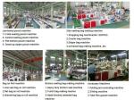 PE Central Sealing Emboss Machine 0.04mm-0.35mm 2 Layer