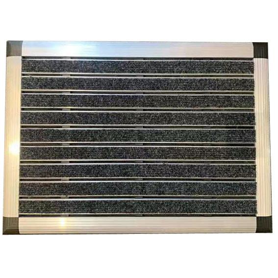 Buy cheap Aluminum Scraper Entrance Door Mat Anti Slip Dust Control Office Doormat from wholesalers