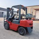 3500 Kgs 3.5 Ton LPG Forklift Truck Standard Mast EPA PSI Dual Fuel Forklift