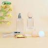 Buy cheap 100ml 150ml PETG Flat Square Bottle Solid Pink Shampoo Lotion Bottle With Screen Printing from wholesalers