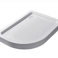 Buy cheap Lightweight Fiberglass Walk In Shower Tray Pans For Homestays Bathtub Custom product