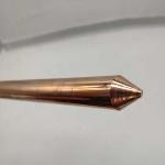 Solid Copper Earth Rod 2 Feet 14mm Industrial Lightning Protection
