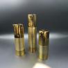 Buy cheap Special 15ml 30ml 50ml gold frosted vacuum skin care silver chambercosmetic manufacturer lotion airless pump bottle from wholesalers