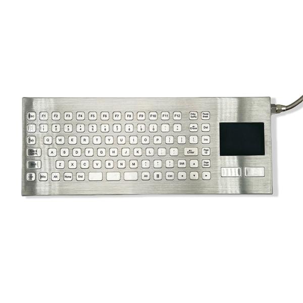 Buy cheap Industrial Stainless Steel Keyboard Waterproof Dustproof Violence Resist Keyboard from wholesalers