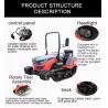Buy cheap CE Large Farm Tractors Weeding Ditching Farm Machinery And Equipment from wholesalers